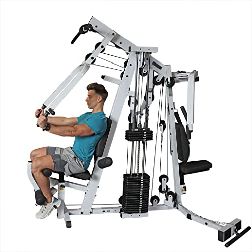 Body-Solid Multi-Station, Single Weight Stack Home Gym Machine, Arm & Leg
