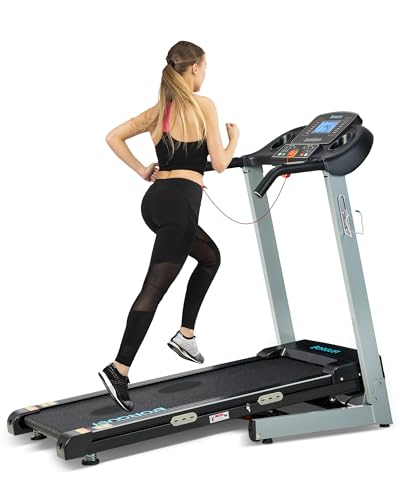 Treadmill with Auto Incline - 300 lb Capacity, 3.0HP Folding Electric Treadmill