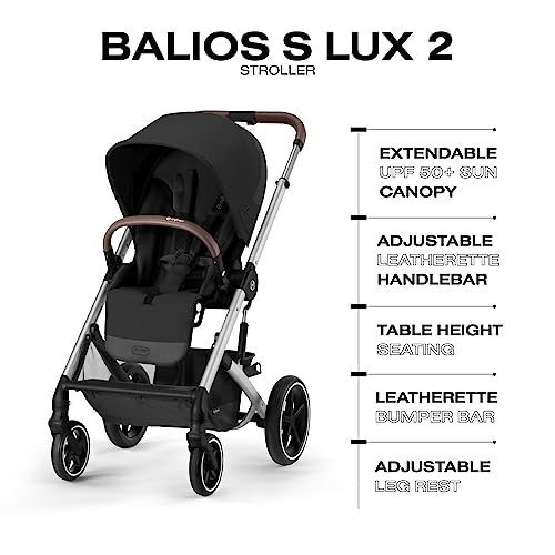 Cybex Balios S Lux Toddler and Baby Stroller with Reversible Seat, Unique