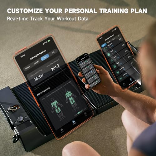 Smart Fitness Board- 6 IN 1 Foldable Home Gym Workout Equipment with Standard,