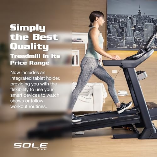 SOLE Fitness F63, F65, F80, F85, TT8 Treadmill with Incline, Bluetooth,