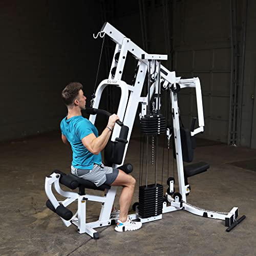 Body-Solid Multi-Station, Single Weight Stack Home Gym Machine, Arm & Leg