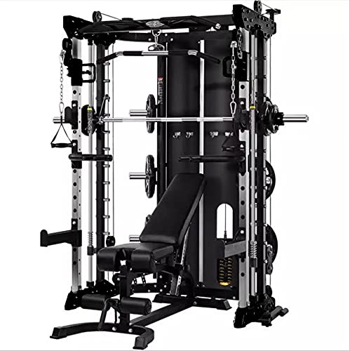 Smith Machine, Cables with Built in 160 kg Weights