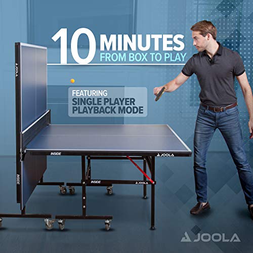 JOOLA Inside - Professional MDF Indoor Table Tennis Table with Quick Clamp Ping