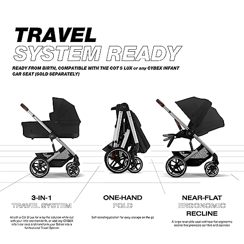 Cybex Balios S Lux Toddler and Baby Stroller with Reversible Seat, Unique