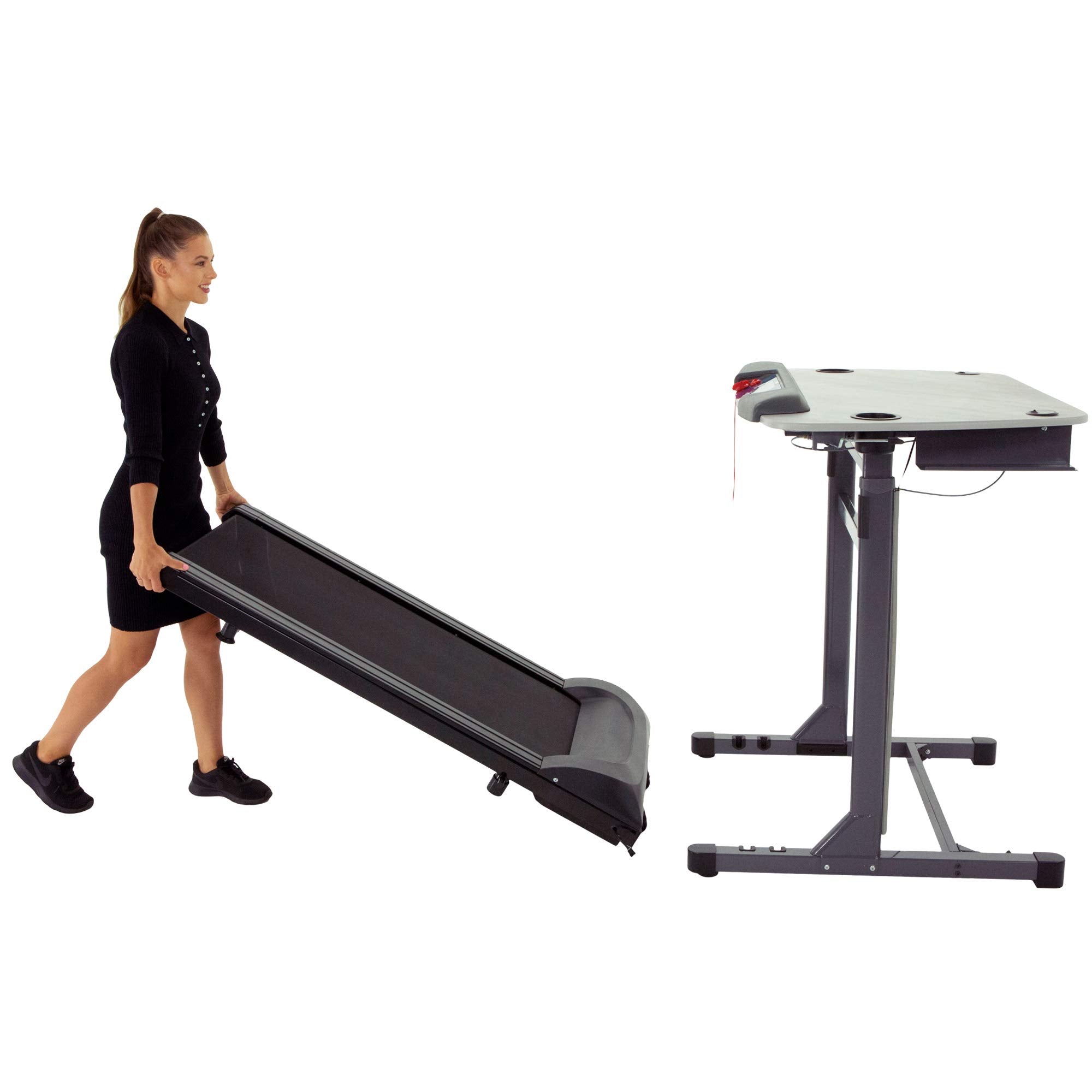 Exerpeutic 5000 ExerWork Desk Treadmill - Adjustable